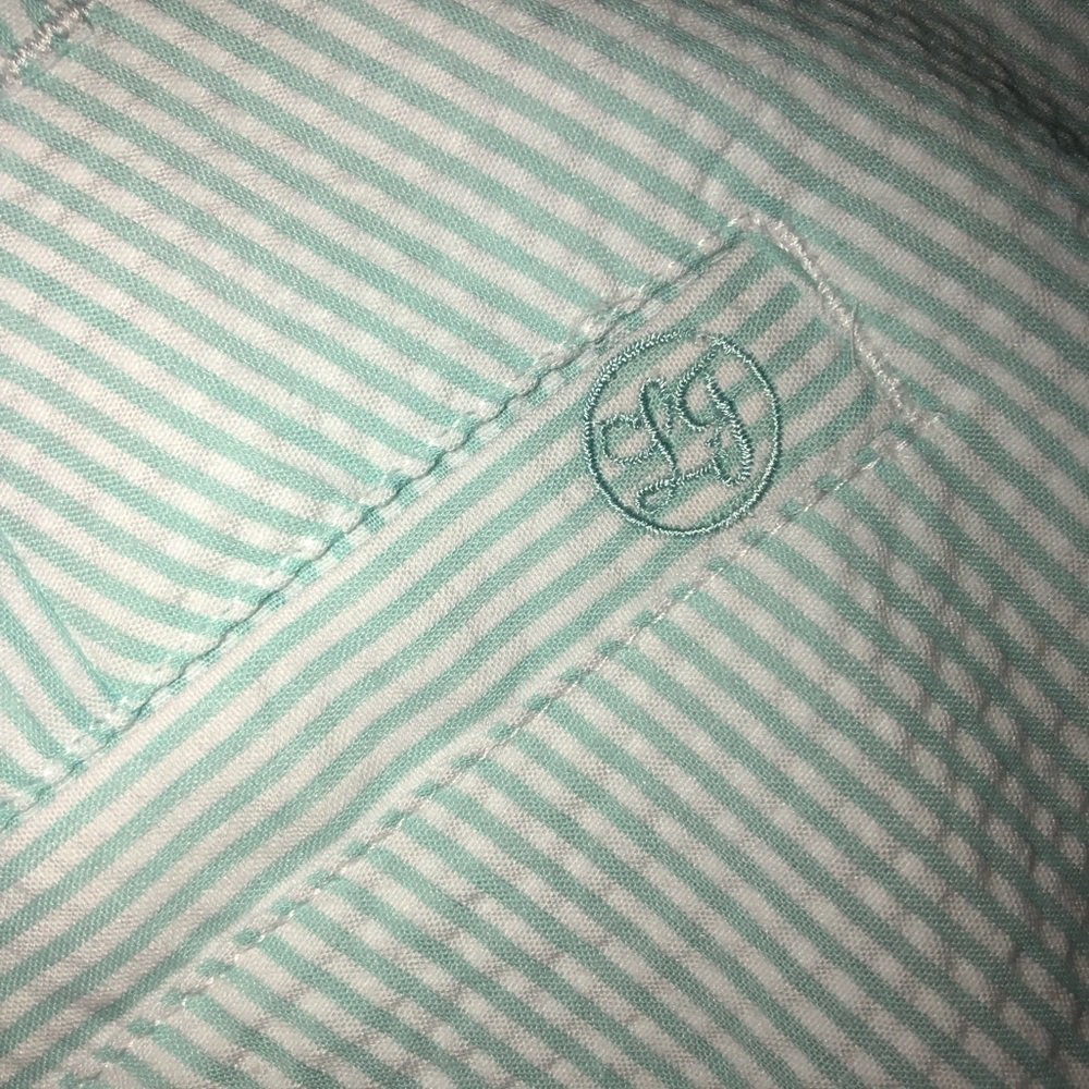 NWT Lauren James Seersucker Poplin Shorts - Picture 4 of 5